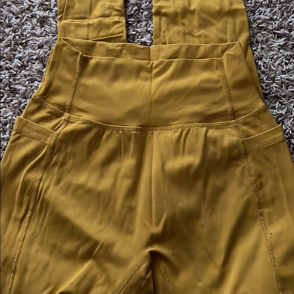 COPY - Gold Yellow Paragon Leggings